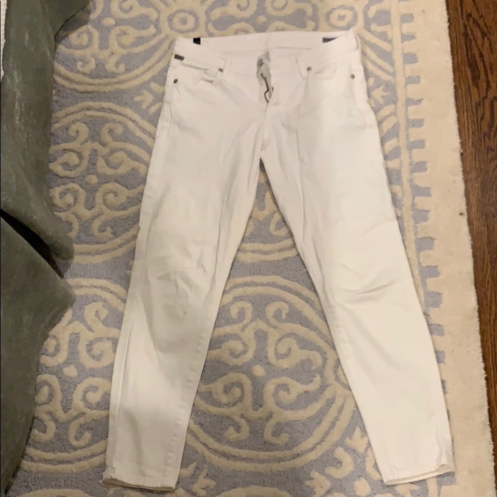 Citizens for Humanity White Jeans